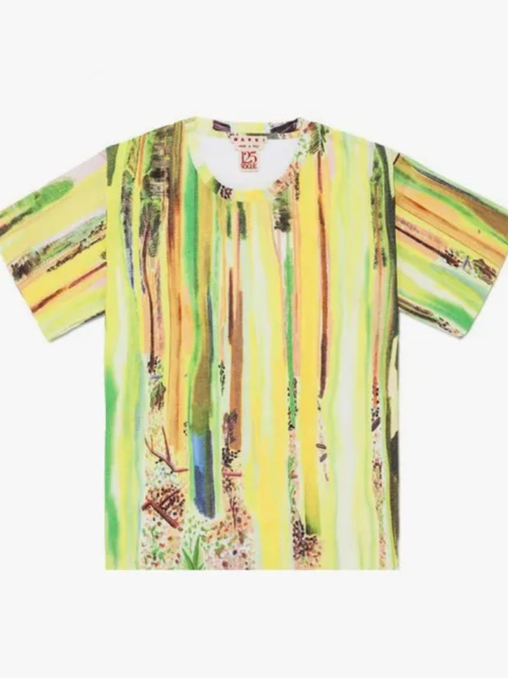 Marni x Vogue Crew Neck T-shirt Print by Shara Hughes
